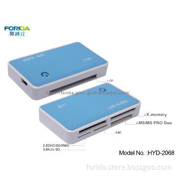 Cheapest 6 in one multi usb Card Reader all in one usb 2.0 card reader